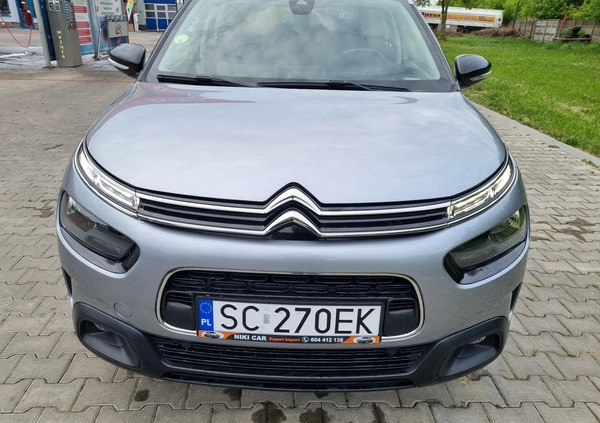 Citroen C4 Cactus cena 45800 przebieg: 154000, rok produkcji 2018 z Częstochowa małe 497
